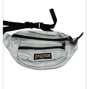 JanSport Light Gray Belt Bag